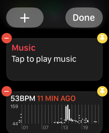 Apple Watch - Smart Stack Customisation
